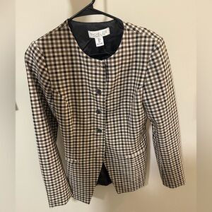 Rachel Zoe Gingham Blazer